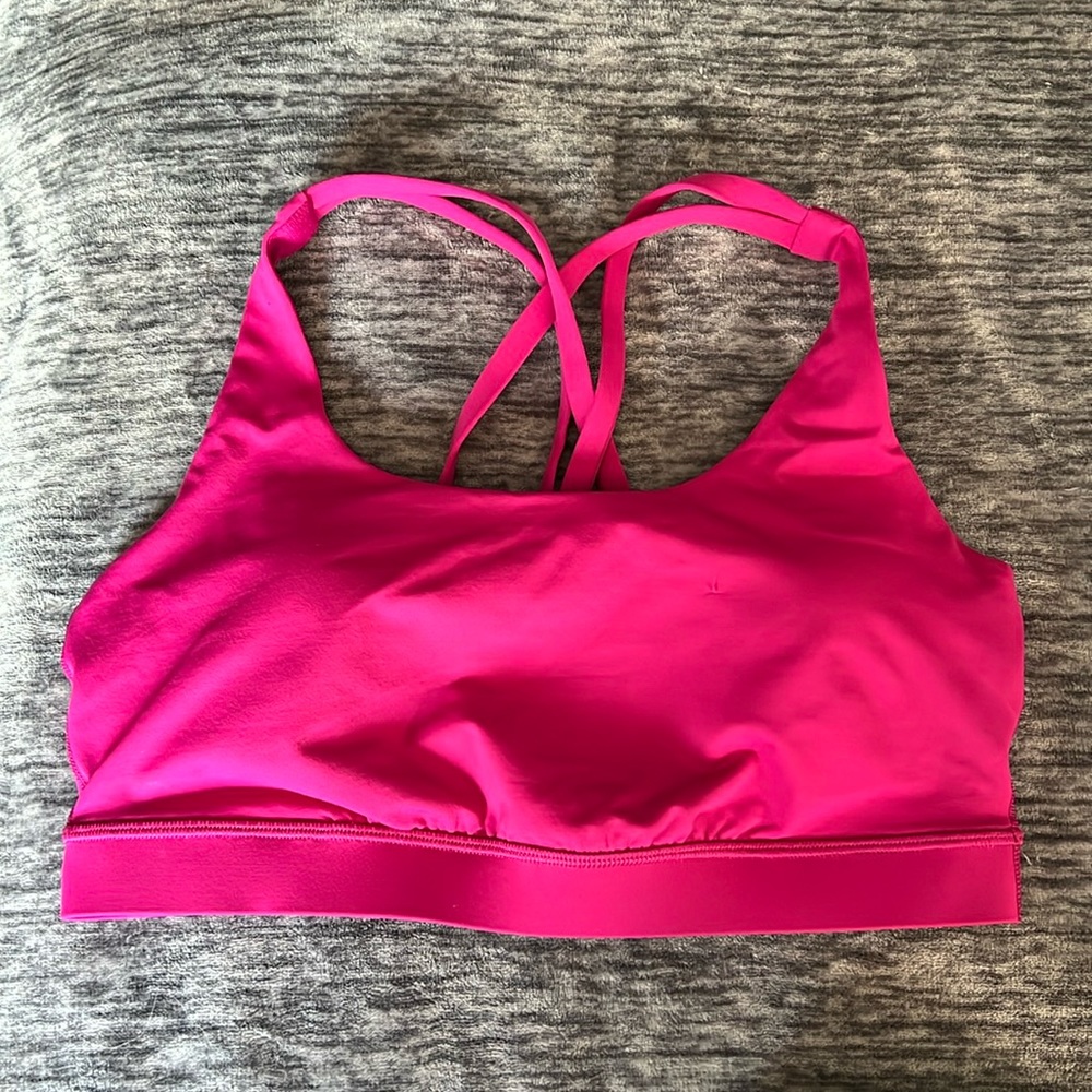 Lululemon energy, sports bra